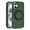 Darkgreen, variant on Compatible for iPhone 17 Stand Case, Slim Shockproof Protective Rotating Magnetic Ring Bracket Classic PU Leather Phone Cover for iPhone 17, Darkgreen