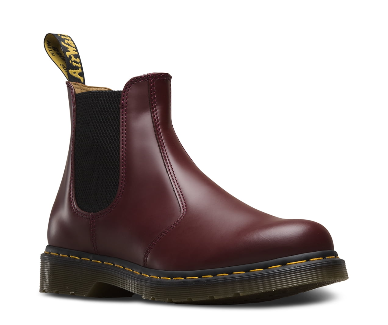 red dr martens chelsea boots