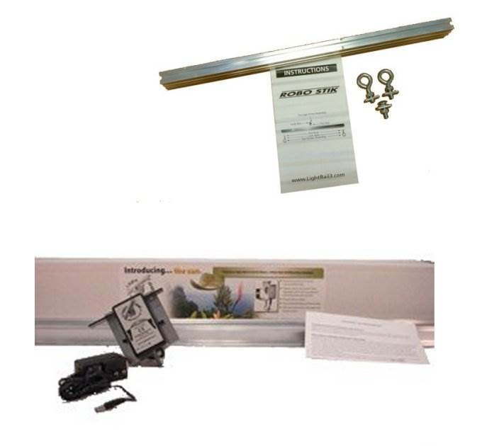 LIGHT RAIL 4.0 Adjusta Drive Grow Light Mover Kit + Robo Stik Reflector Hanger