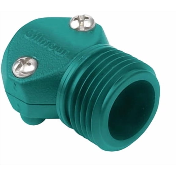 Gilmour 05M Small Garden Hose Coupling, 1/2 in, Male, Polymer