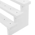 thumbnail image 3 of KALLORY Wooden Display Shelf White Tiered Stand for Storage Use Wood Stable Structure, 3 of 8