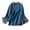 516_Blue, variant on Long Sleeve Shirts for Women Chinese Traditional Suit Blouse Embroidery Cotton Linen Bell Frog Button Tops Cheongsam Linen Tops Blue