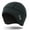 Black, variant on Winter Skull Cap, Fleece Lined Helmet Liner Warm Cycling Cap with Glasses Holes, Thermal Hat Beanie for Men Women (Black)