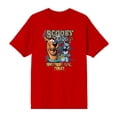 thumbnail image 5 of Scooby-Doo Mystery, Inc. Tour Men's Red Crew Neck Short Sleeve Tee-XS, 5 of 7