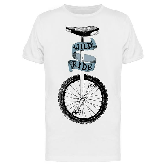 Monocycle Wild Ride T-Shirt Men -Image by Shutterstock, Male Small