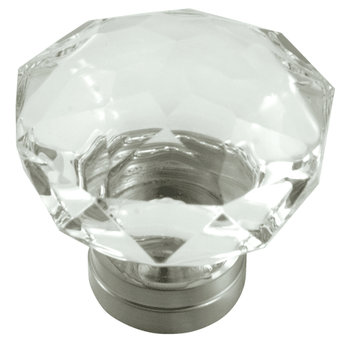 Laurey 81926 55 mm Kristal Knob, Polished Chrome