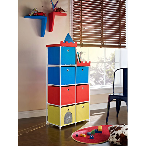 Altra 7Bin Canvas Storage Unit, Castle Theme