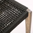 thumbnail image 4 of Brielle Outdoor Light Eucalyptus Wood and Charcoal Rope Stool, 4 of 9