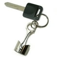 thumbnail image 3 of Honda Civic Type-R Piston Style Chrome Metal Key Chain, 3 of 5