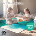 thumbnail image 4 of ODIKA 8'x10' Machine Washable Non-Slip Area Rug, Puppy Pee Waterproof Non Slip Dog Training High Traffic Rug, Green, 73782, 4 of 7