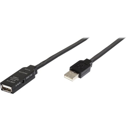 UPC: 0065030846738 | StarTech.com USB2AAEXT35M Black USB 2.0 Active Extension Cable