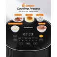 thumbnail image 3 of Rice Cooker Small 3 Cup Uncooked, Mini Rice Maker Ceramic Coated Pot Micom Fuzzy Logic, Compact for 1-2 People, 3 of 9