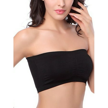 

MERSARIPHY Women Breathable Athletic Tube Soft Crop Tops Seamless Undergarment Bra