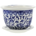 thumbnail image 2 of Plant Pot with Saucer Ceramic Planter Pot Garden Succulent Planter Pot Ceramic Plant Pot, 2 of 6