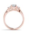 thumbnail image 3 of 1-1/2 Carat T.W. Diamond Three-Stone 14kt Rose Gold Engagement Ring, 3 of 5