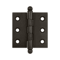 thumbnail image 2 of Deltana CH2020U10B 2" x 2" Hinge; with Ball Tips; Oil Rubbed Bronze Finish, 2 of 2