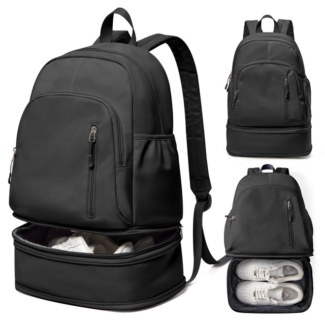 Mochila de gimnasio VENATIN para mujer y hombre impermeable con compartimento para zapatos