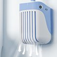 thumbnail image 2 of Cepillo para El Inodoro Dibujos Animados Media Montada en Del La Ballena Con Soporte Manipulador Manipulación Herramienta Limpieza Baño, 2 of 9