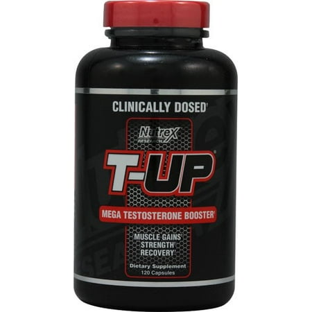 Nutrex recherche T-Up Mega Testostérone capsules, 120 Ct