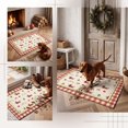 thumbnail image 7 of Qwtwty Christmas Doormat, Non Slip Washable Xmas Welcome Front Door Mat, Winter Holiday Decorative Carpet for Living Room Bedroom Front Porch Christmas Decorations, 7 of 7