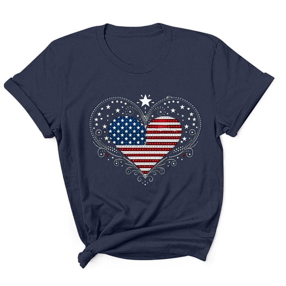 Independence Day Patriotic T-Shirts for Mens，2025 Summer Usa Flag Star Printed Tops Shirts Light Breathable Tee Shirts Slim Fitted Pullover Sweater Blouses Crew Neck Short Sleeve Tops
