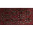 thumbnail image 1 of Ahgly Company Indoor Rectangle Traditional Bakers Brown Persian Area Rugs, 2' x 4', 1 of 6