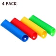 thumbnail image 1 of piezas de pelador de ajo de silicona, tubo para pelar ajo, utensilios de cocina, rojo, amarillo, verde y azul Ormromra  SNFLD741, 1 of 2