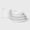 Ivory, variant on 12pc Stoneware Westfield Dinnerware Set - 4 bowls, 4 dinner plates, 4 salad plates, glossy white