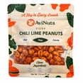thumbnail image 4 of AviNuts Chili Lime Peanuts, 6 Pack (2.5 oz Each), Crunchy Peanuts with Chili & Citrus Seasoning, Ready-to-Eat Snack, Total 15 oz, 4 of 6