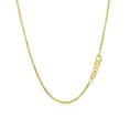 thumbnail image 3 of ARAIYA JEWELRY 14K Yellow Gold 1.27 mm Round Box Chain 20'' for Women, 3 of 6