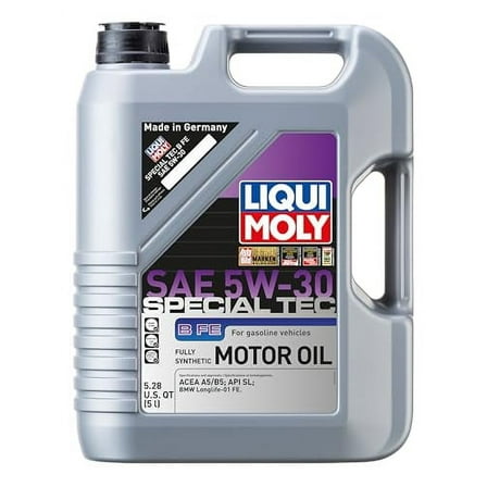 LIQUI MOLY Special Tec B FE SAE 5W-30 | 5 L | Fully synthetic engine oil | SKU: 20444