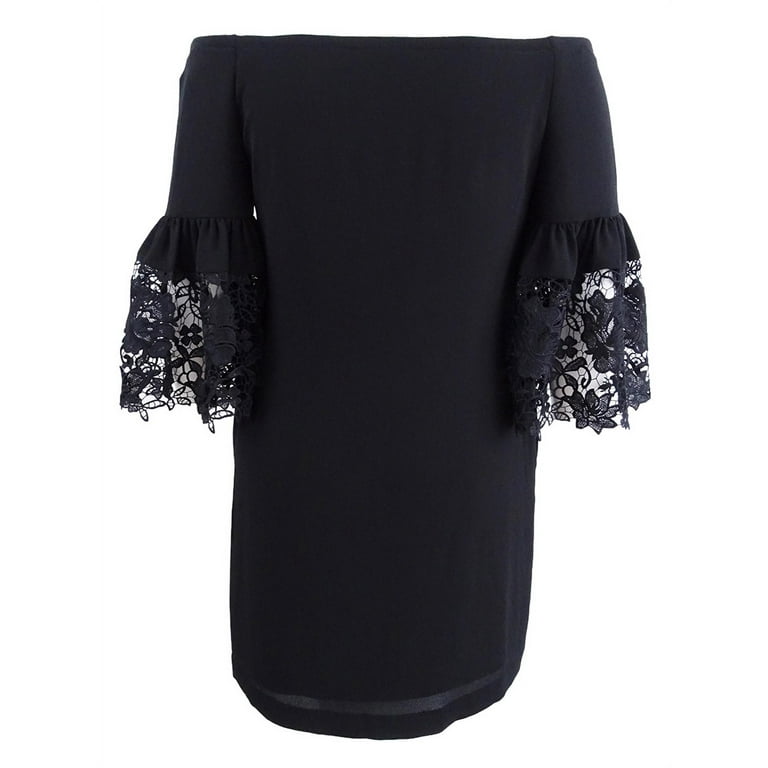 Ralph lauren lace bell sleeve dress hotsell