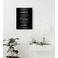 thumbnail image 4 of Serenity Prayer Sign Canvas Print Christian Wall Art ,God Grant Me The Serenity Canvas Wall Art ,Vintage Farmhouse Scripture Wall Art Design, Men,11.5x15 Inch(black), 4 of 6