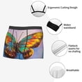 thumbnail image 5 of Kdxio Men's Boxer Briefs with Oil Painting Beautiful Butterfly Print - Comfortable and Breathable Underwear for Everyday Wear, 5 of 7