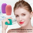 thumbnail image 3 of Vogacara Molde de cubitos de hielo para la cara, línea fina, hinchamiento de ojos, bola de glaseado Facial, molde rodante, masajeador de contorno Tratamientos faciales Negro Vogacara CE013468-06, 3 of 6