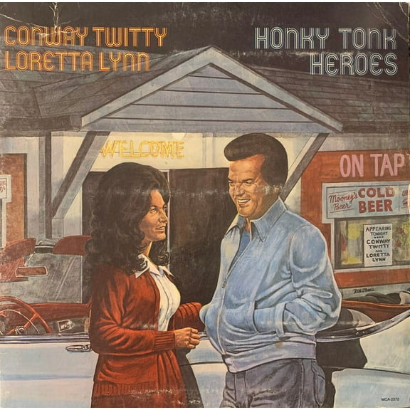 Conway Twitty & Loretta Lynn – Honky Tonk Heroes (New) (LP) (Vinyl)