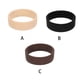 thumbnail image 5 of Qarigey Cinta para el pelo de silicona para mujer, tocado elástico Simple, soporte para coleta para mujer, Scrunchie plegable multifunción Accesorio para el cabello Beige Qarigey AP018915-01, 5 of 6