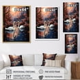 thumbnail image 4 of Designart "The Eternal Love Of Swans I" Animals Swans Canvas Wall Art, 4 of 7