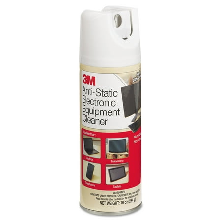 3M Antistatic Electronic Equipment Cleaner, Oil/Wax-Free, 10oz Aerosol