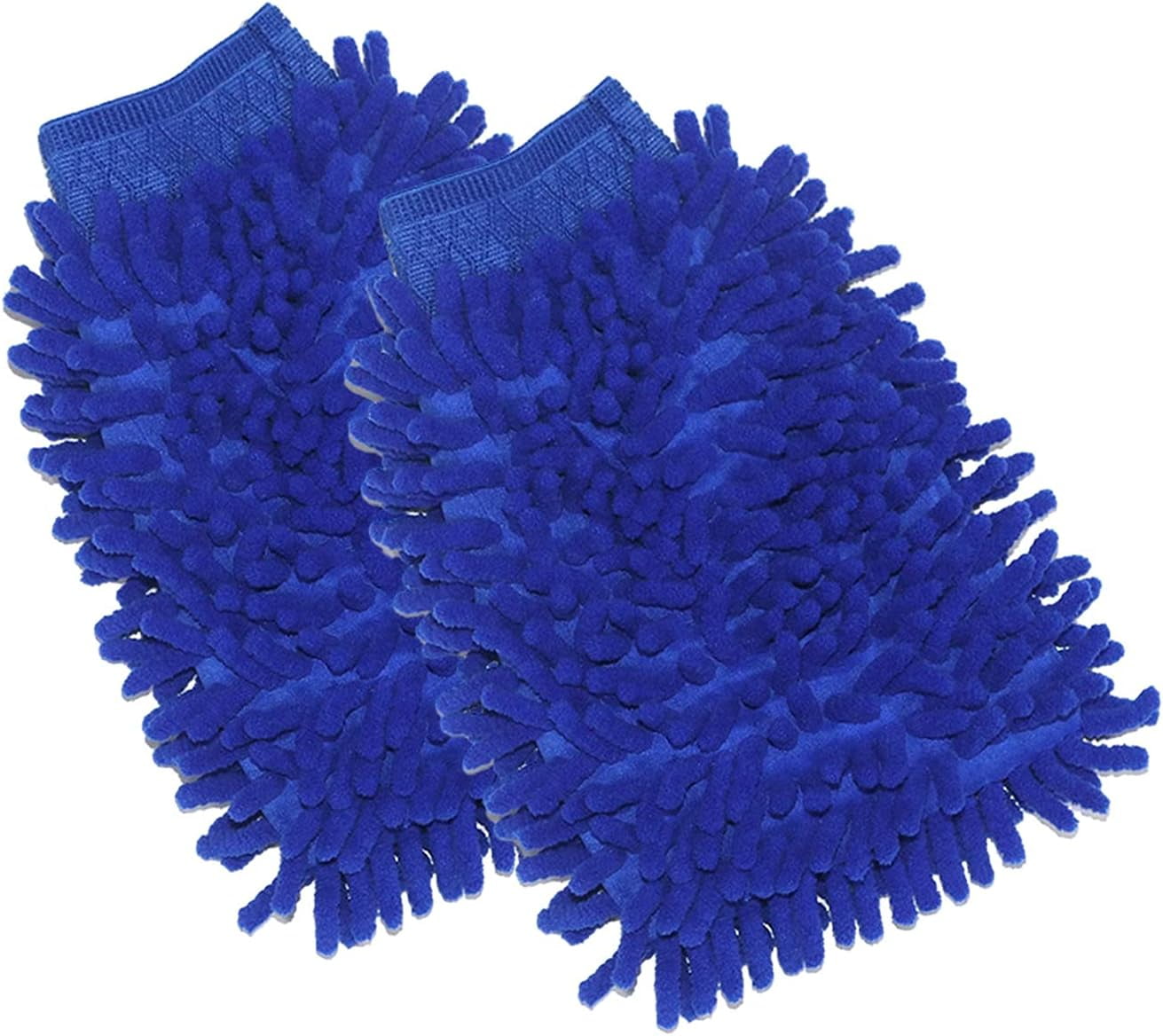Waterproof Wash Glove Crystal Clean Microfiber Car S - Pack Of 2 Double Sided Scratch Free Mitts Wash Mitt