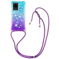 thumbnail image 1 of Funda para Samsung Galaxy S20 Ultra 5G Brillantina Líquida Divertida Reluciente y con Cristales en Movimiento Cuerpo Cruzado con Cordón Ajustable, 1 of 5