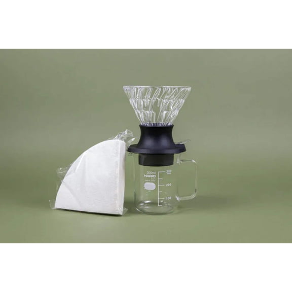 HARIO Start-Stop Dripper Set 200 ml Hand Filter Coffee Maker SSD-5012-B
