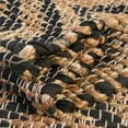 thumbnail image 5 of Unique Loom Chindi Jute Collection Area Rug (5' 1" x 8' Rectangle Black/Navy Blue), 5 of 7