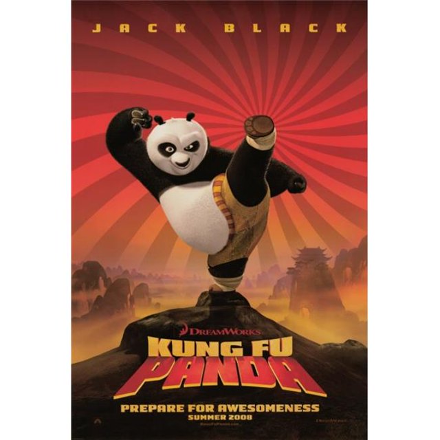Posterazzi MOVAI3083 Kung Fu Panda Movie Poster - 27 x 40 in.