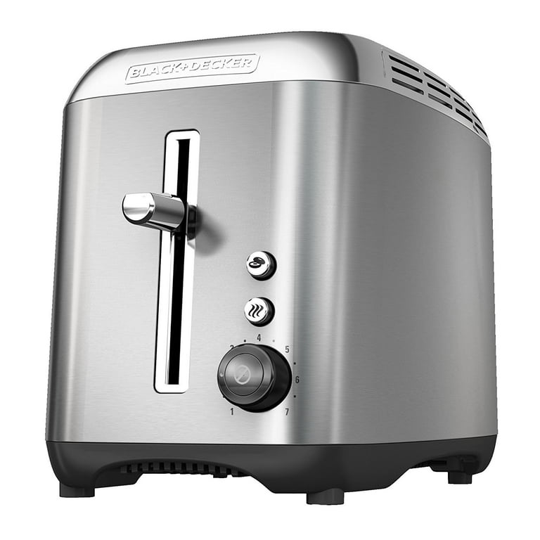 Rapid 2-Slice Stainless Steel Wide-Slot Toaster 