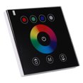 thumbnail image 3 of Regulador de intensidad táctil de pared para luces de 12 a 24 V, controlador LED RGBW de 4 canales, color negro, 3 of 4