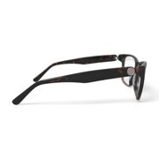 Baby Phat Women's BV244 Square Prescription Eyeglasses with Case, Tortoise