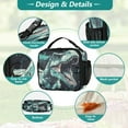 thumbnail image 5 of Wobogo Tyrannosaurus Rex Lunch Bag Insulated Portable Cooler Tote Bag for for Adults Kids Work Office School Picnic Beach, 5 of 7