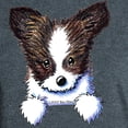 thumbnail image 3 of CafePress - Pkt Papillon Puppy Women's Dark T Shirt - Women's Traditional Fit Dark T-Shirt, 3 of 4
