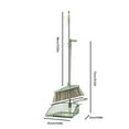 thumbnail image 3 of Steadline Adjustable Handle Broom and Dustpan Combo with Built In Comb - Pet Hair Removal System for Multiple Room Applications, 3 of 6